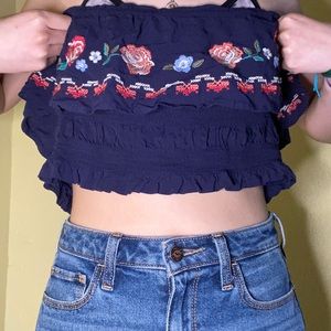 Floral tube top!